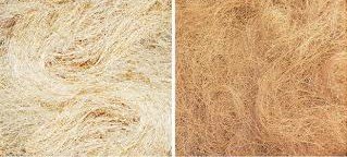 Coir Fibre White and Brown